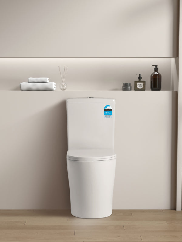 livis Rimless Wall Faced Toilet Suite