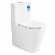 Lumia Tornado Rimless Toilet Suite Dual Flush