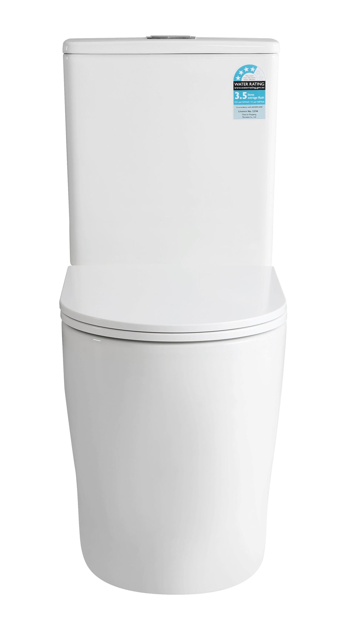 Lumia Tornado Rimless Toilet Suite Dual Flush