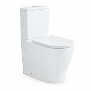 Sylea Tornado Rimless Toilet Suite Dual Flush