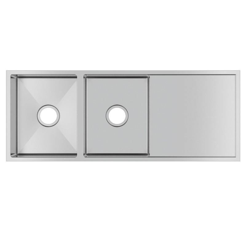 1160 x 460 x 230 mm Kitchen Sink - Acqua Bathrooms