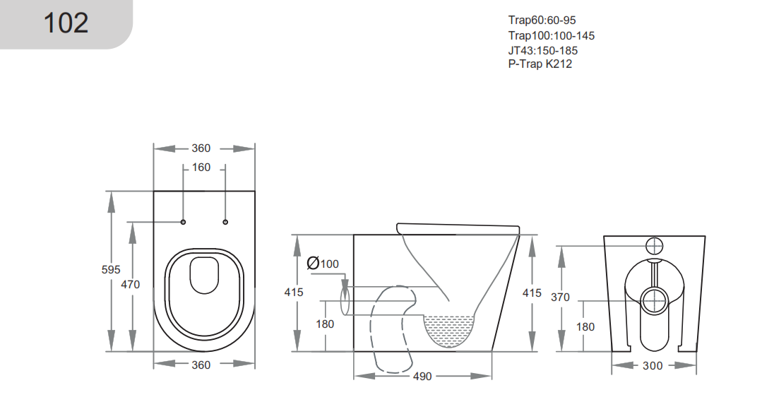 Avis Matt Black Geberit inwall floor toilet suite