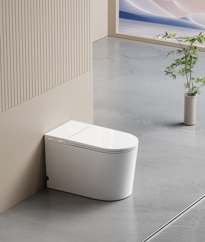 Byron Smart Toilet One-Piece Ceramic Instant Heating Tornado Flush