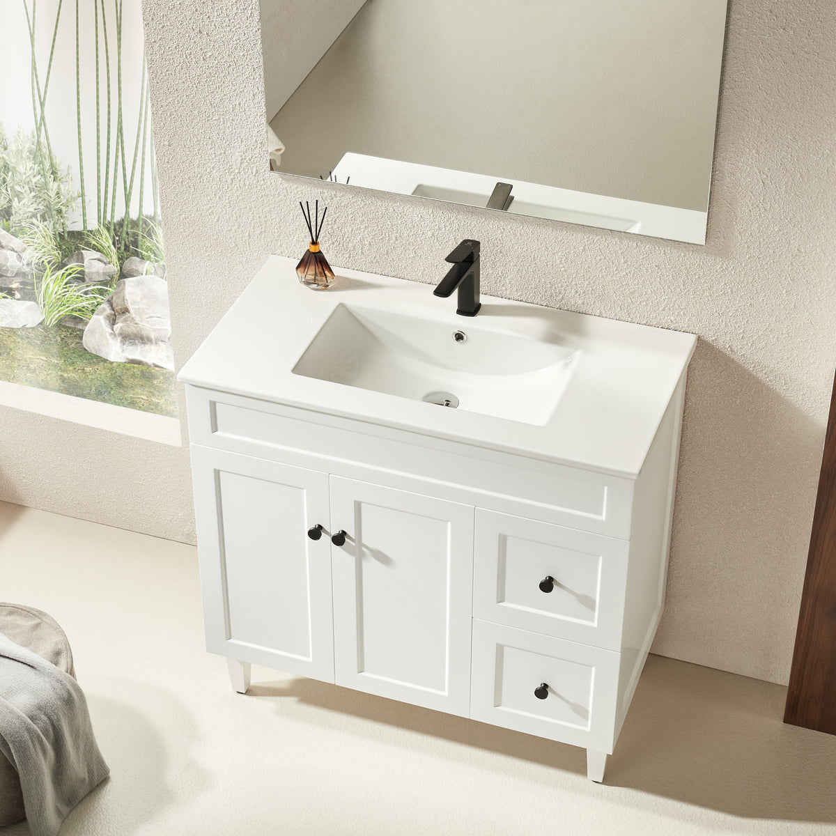 Harrington 900mm Floor PVC Cabinet