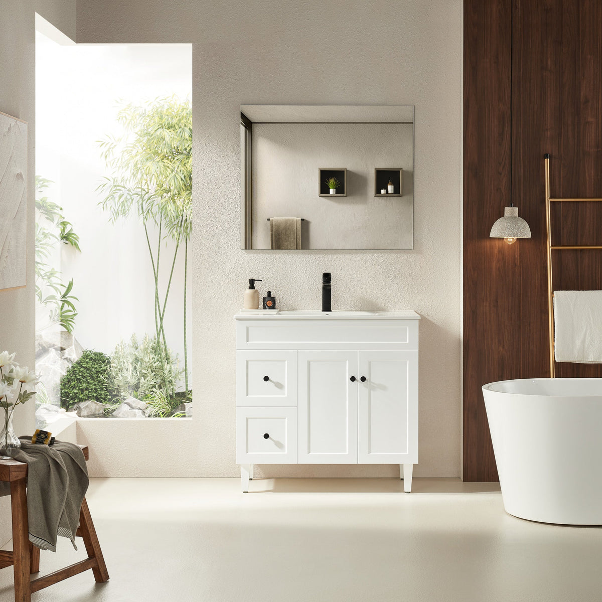 Harrington 900mm Floor PVC Cabinet