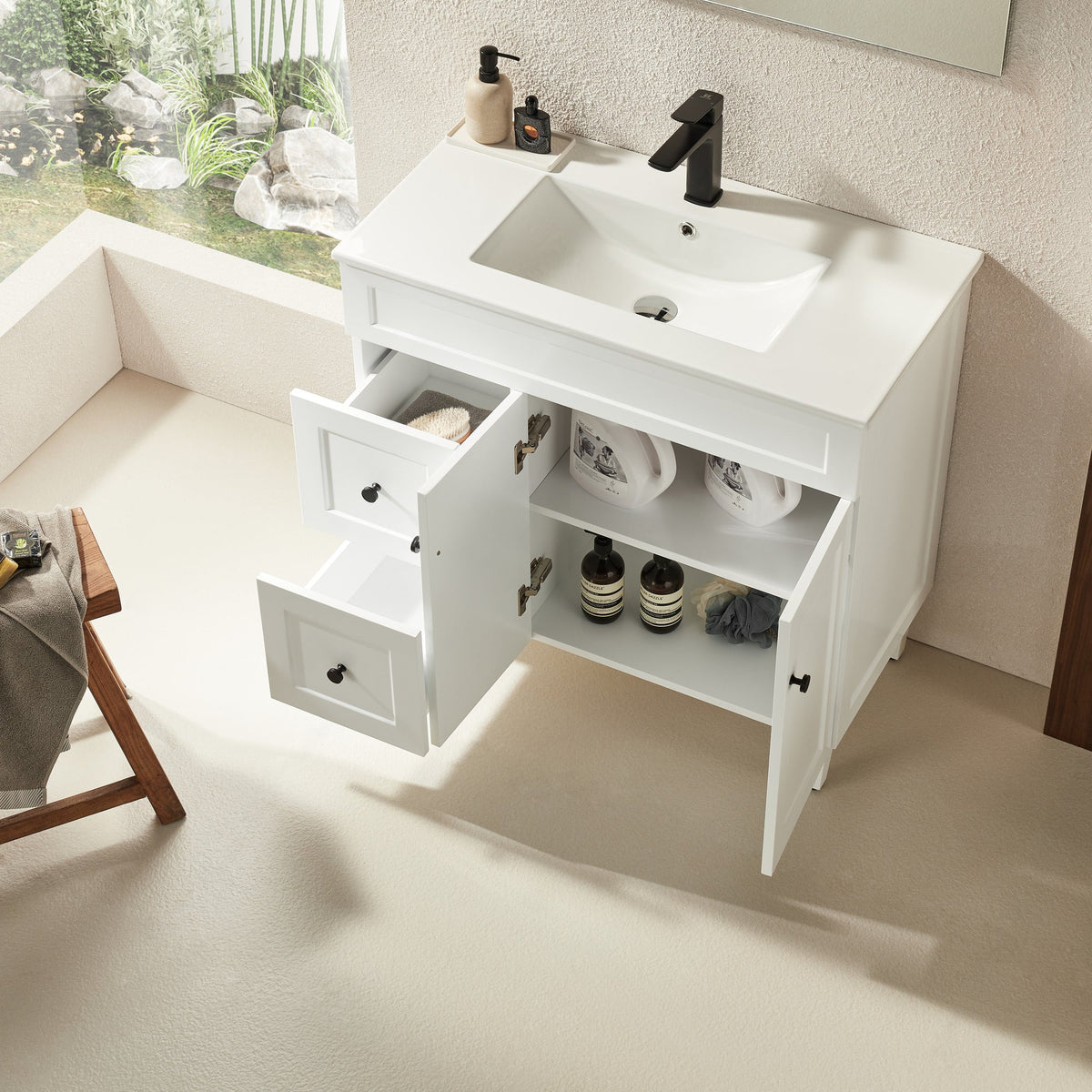 Harrington 900mm Floor PVC Cabinet