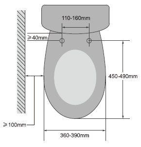 Electronic Smart Toilet Seat SMBD01