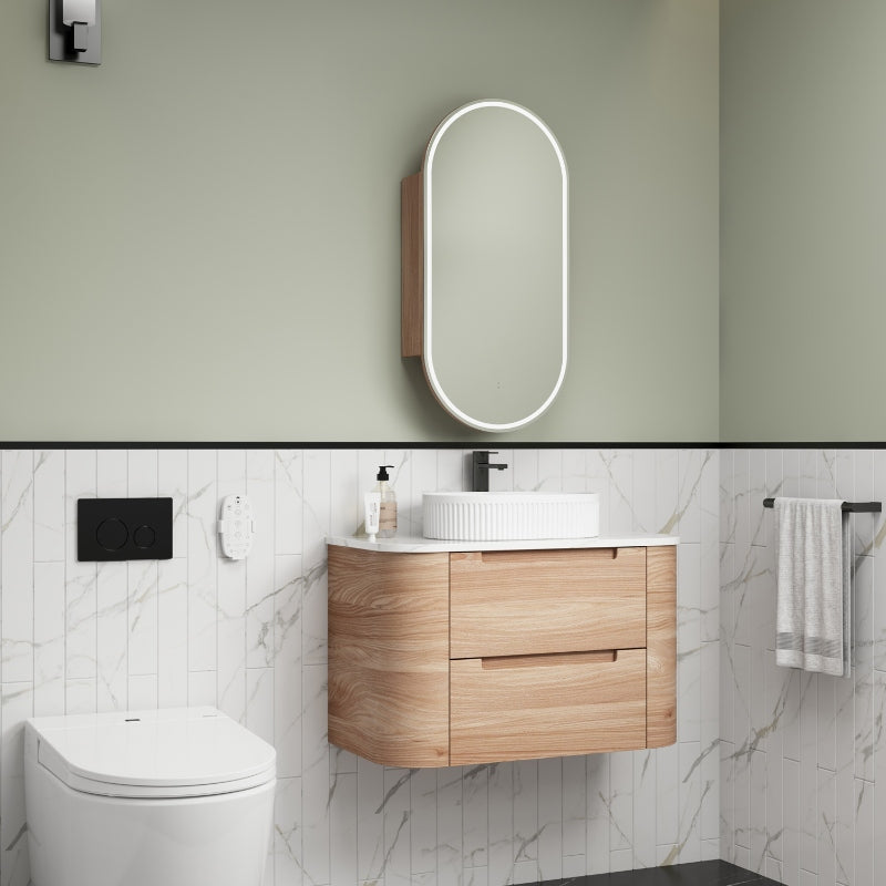 Briony 900mm Wall Hung Vanity