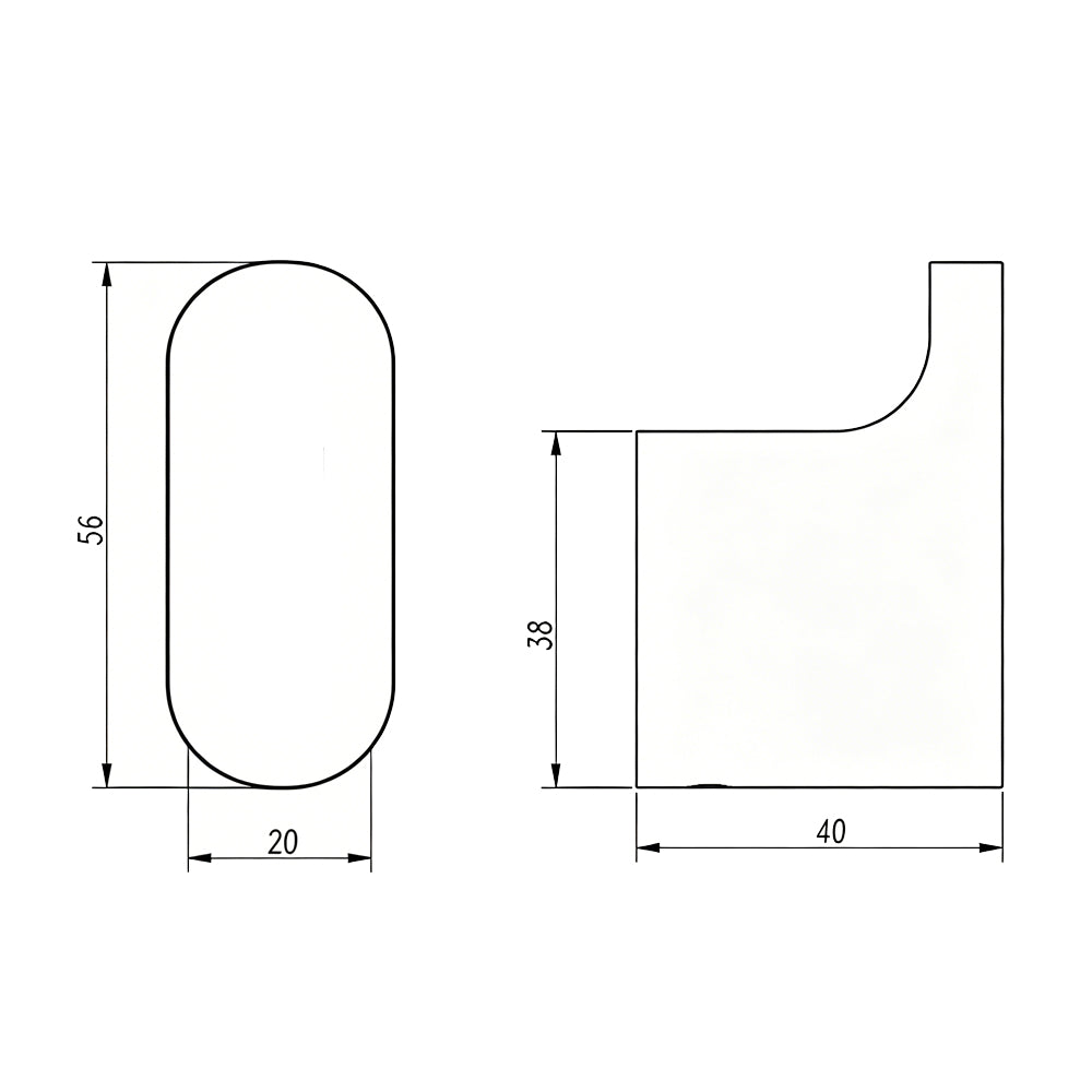 VOG - Brushed Nickel Robe Hook