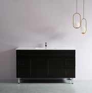 Acacia 1500mm Matte Black Single Bowl  Vanity Leg