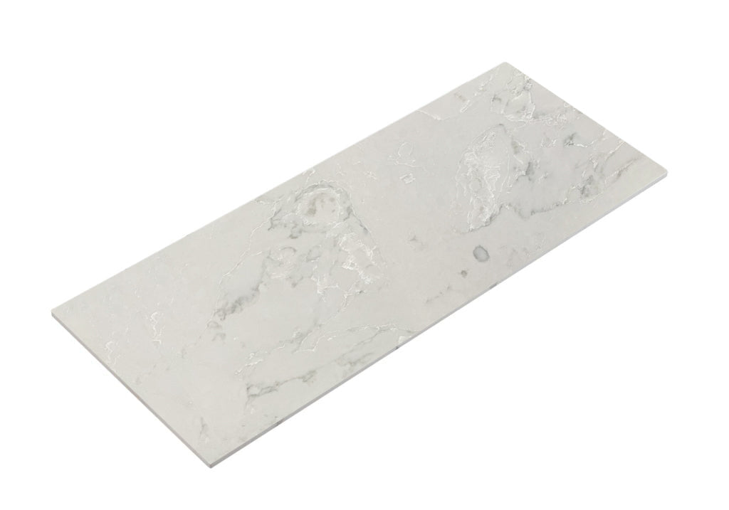 Aulic 900mm Curva White Fluted Wall Hung Vanity 900mm