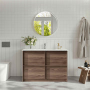 Bella 1200mm Freestanding Cabinet - Notaio Walnut