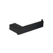 Piazza Matte Black Toilet Roll Holder