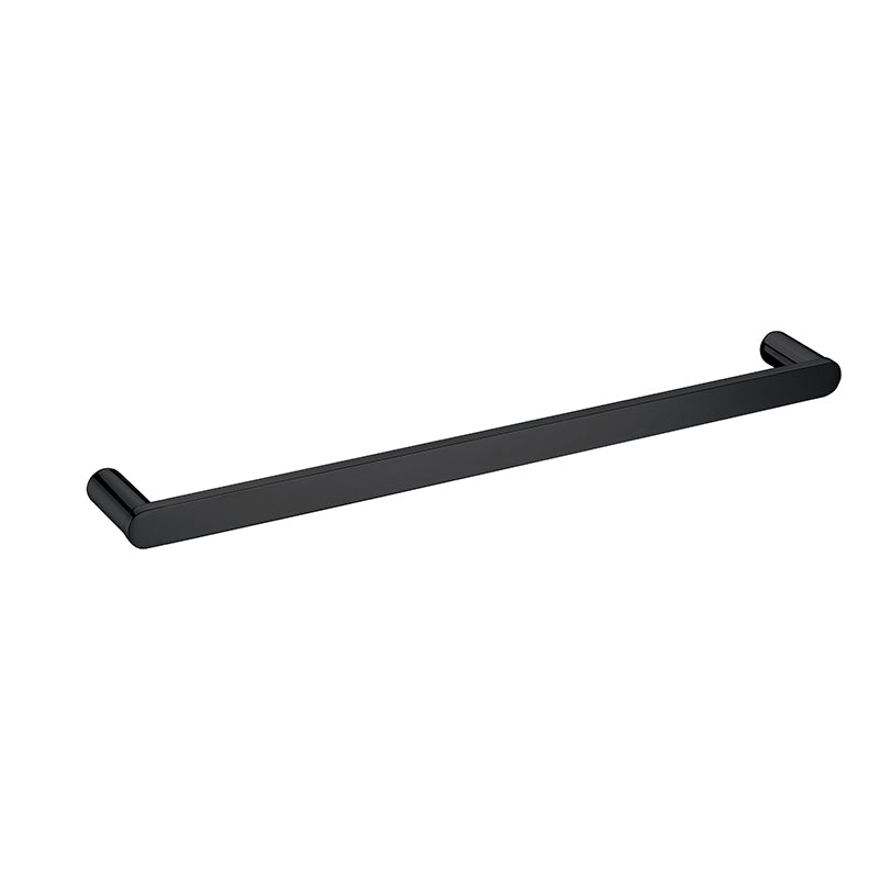 Elite Single Towel Rail 600mm Matte Black