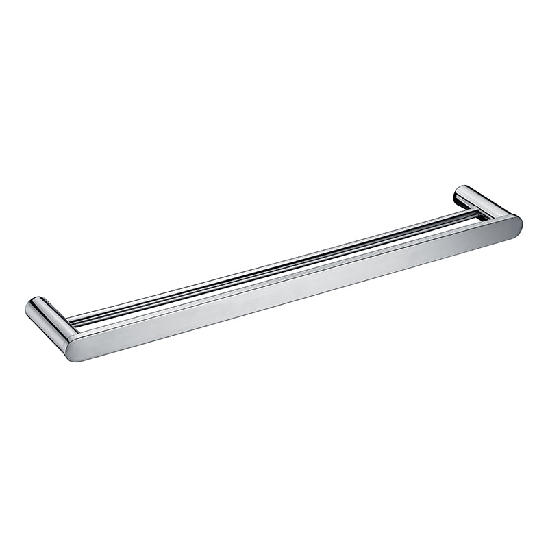 Elite Double Towel Rail 600mm Brushed Nickel