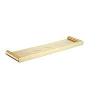 Elite Metal Shower Shelf Brushed Gold