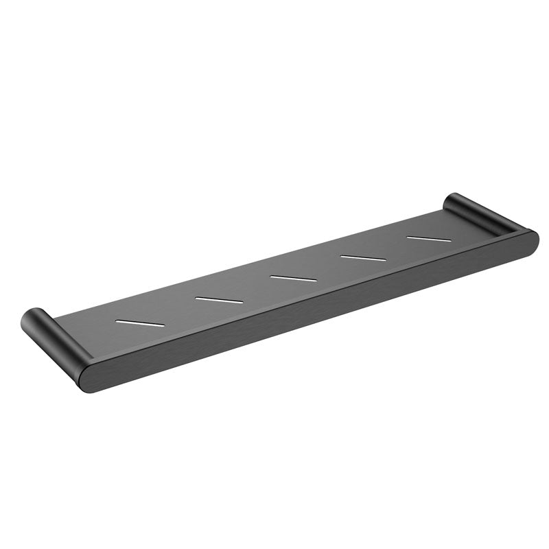 Elite Metal Shower Shelf Gunmetal Grey