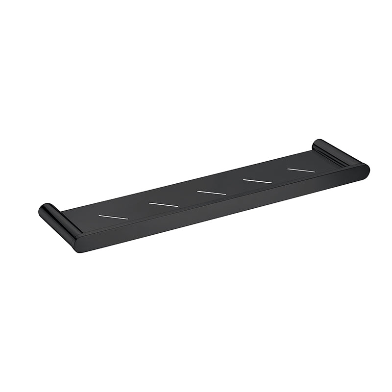 Elite Metal Shower Shelf Matte Black