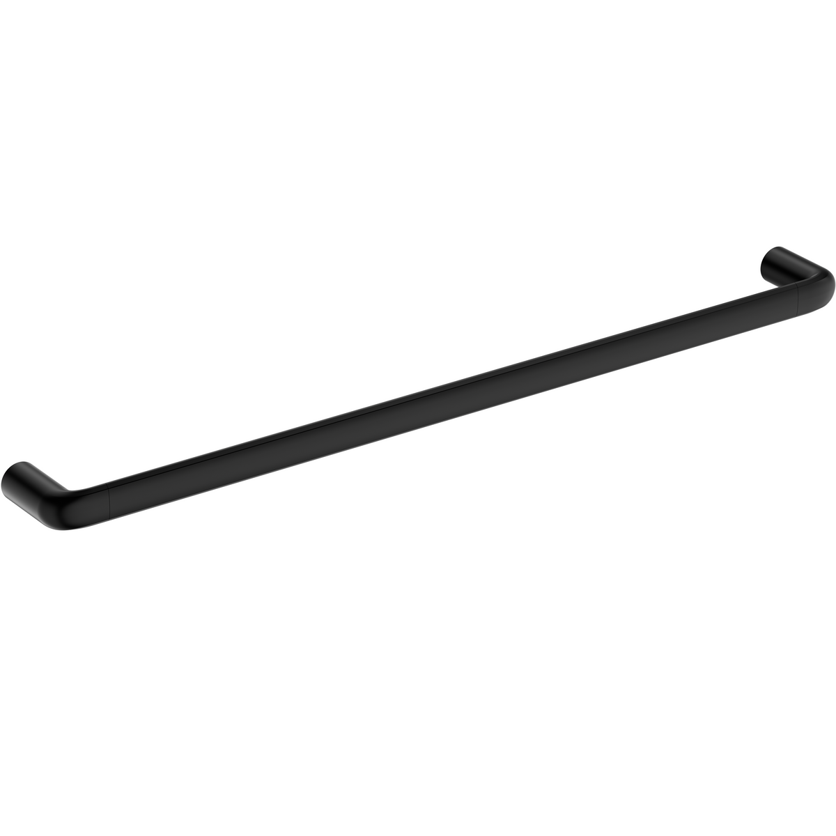 Berlin - Matt Black 600MM Single Towel Rail