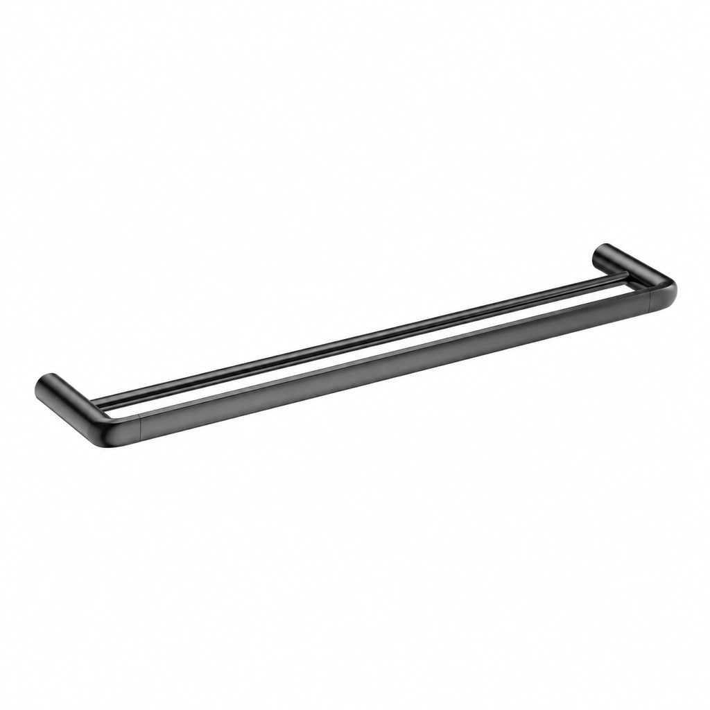 Berlin - Gunmetal 600MM Double Towel Rail
