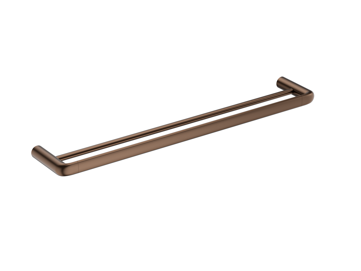 Berlin - Brushed Bronze 600MM Double Towel Rail