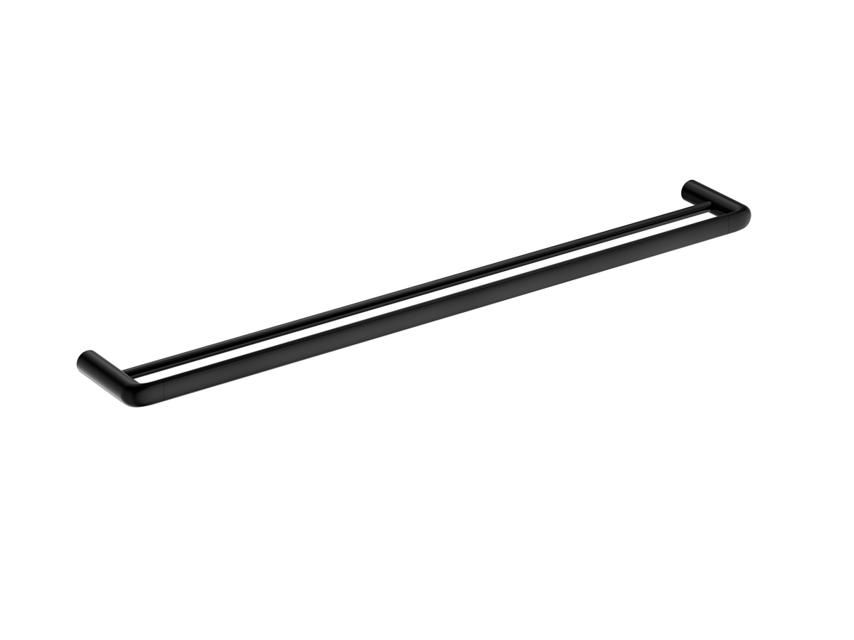 Berlin - Matt Black 800MM Double Towel Rail