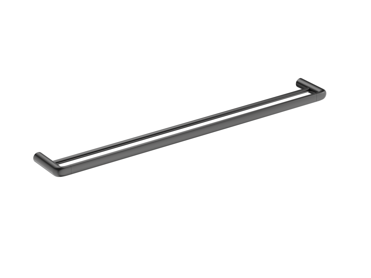 Berlin - Gunmetal 800MM Double Towel Rail
