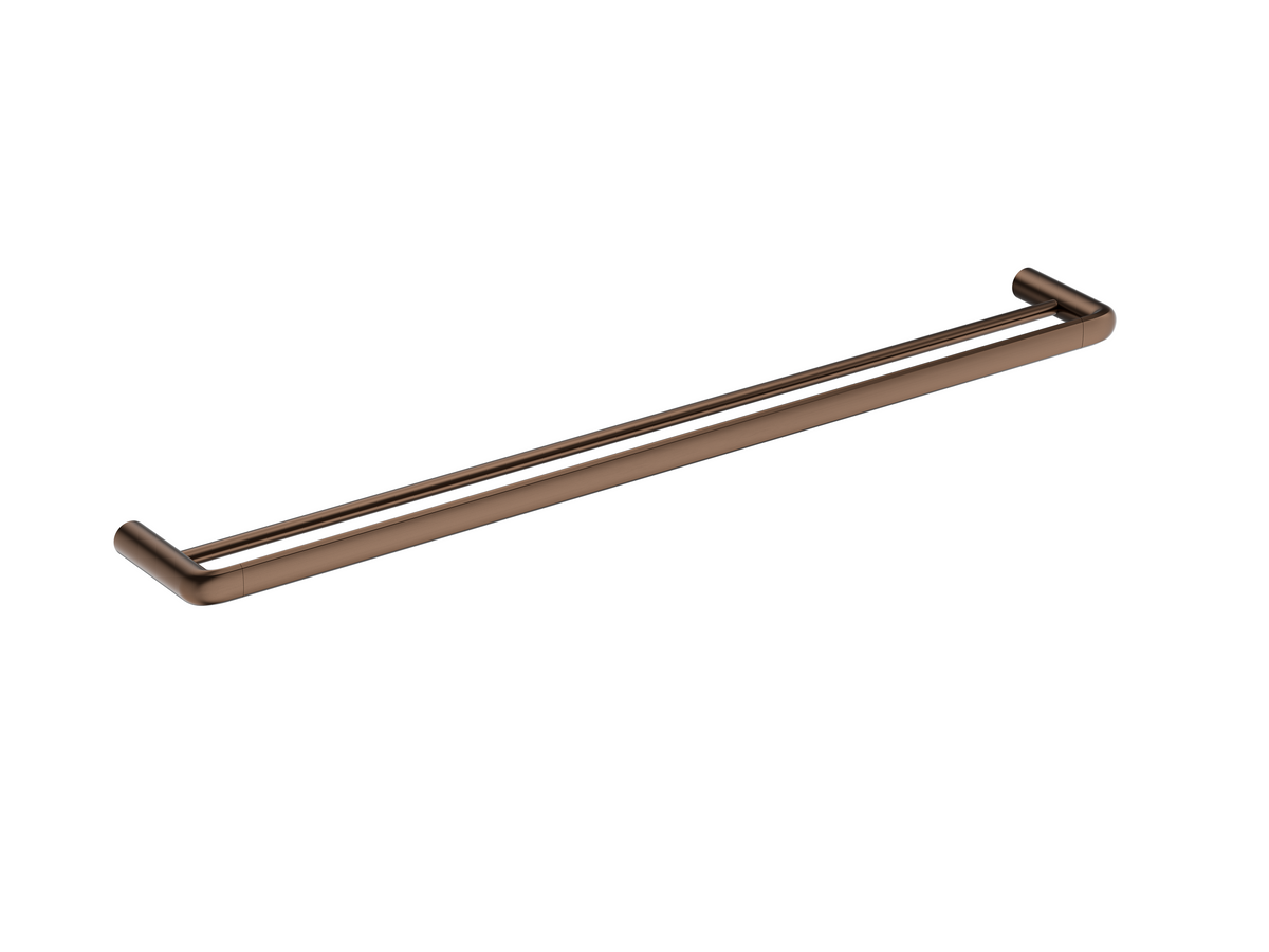 Berlin - Brushed Bronze 800MM Double Towel Rail