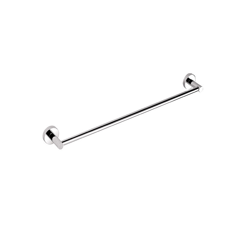 Miro Chrome Single Towel Rail 750mm