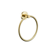 Miro Brushed Gold Towel Ring