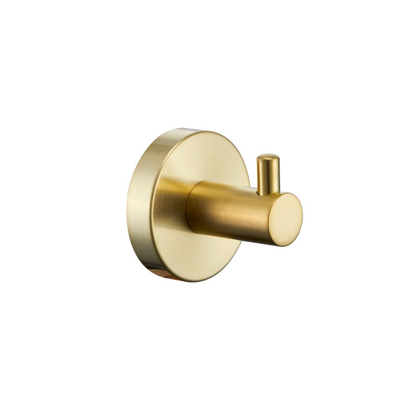 Miro Brushed Gold Robe Hook