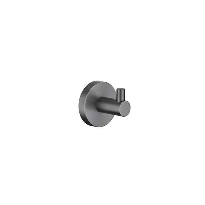 Miro Gunmetal Grey Robe Hook
