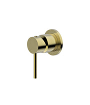 Miro Brushed Gold Round Shower/Bath Mixer