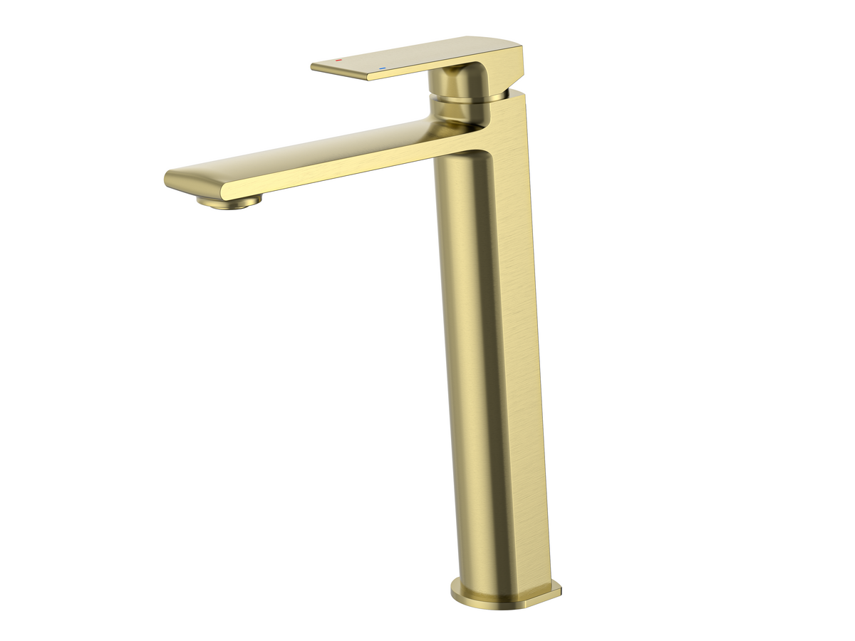 Delta Brushed Gold Tall Basin Mixer