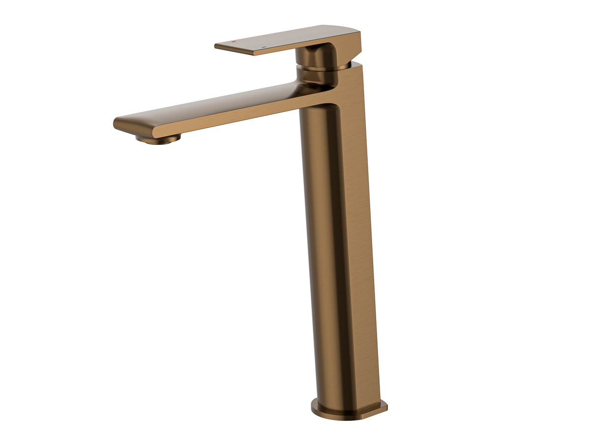 Delta Brushed Bronze Tall Basin Mixer