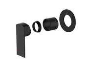 Delta Matt Black Bath/Shower Mixer Trim Kit Only