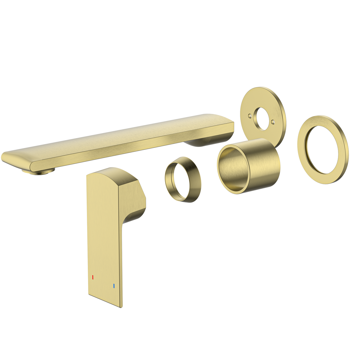 Delta Brushed Gold Wall Basin/Bath Mixer Trim Kit Only