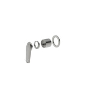 Berlin - Brushed Nickel Bath/Shower Mixer Trim Kit Only