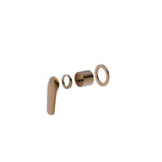 Berlin - Brushed Bronze Bath/Shower Mixer Trim Kit Only