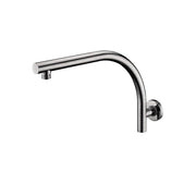 Elite Round Brushed Nickel High Rise Shower Arm