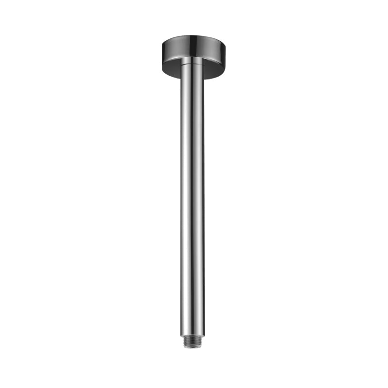 Elite Brushed Nickel Round Ceiling Shower Arm 450mm
