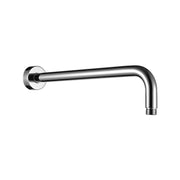 Elite Round Gunmetal Grey Wall Mounted Shower Arm 400mm