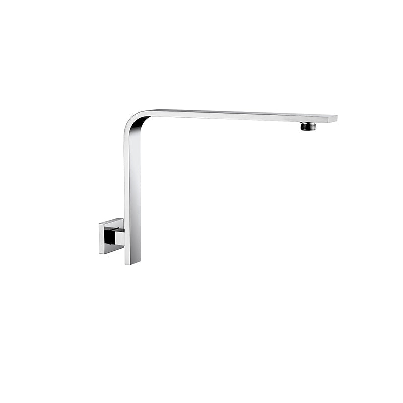 Piazza Chrome High Rise Wall Mounted Shower Arm 400mm