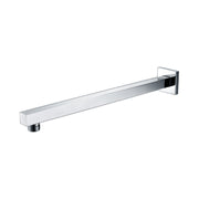 Piazza Chrome Square Wall Mounted Shower Arm 400mm