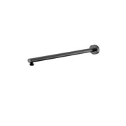 Elite Matte Black Round Wall Mounted Shower Arm 400mm
