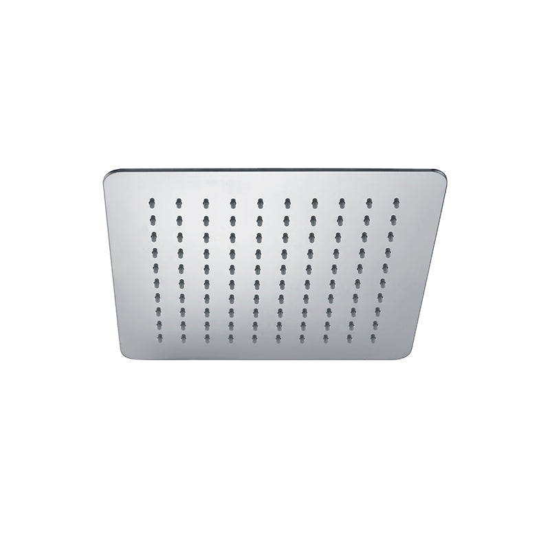 Piazza Square Chrome Shower Head 300x300mm