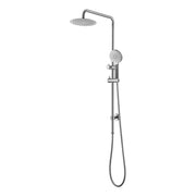 Elite Chrome Round Sliding Multifunction Hand Shower With 250MM Overhead Rain Shower