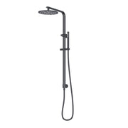 Berlin - Gunmetal Multifunction Shower With Air System 250MM Overhead Rain Shower
