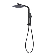 Matte Black Multifunction Hand Shower With Overhead Rain Shower