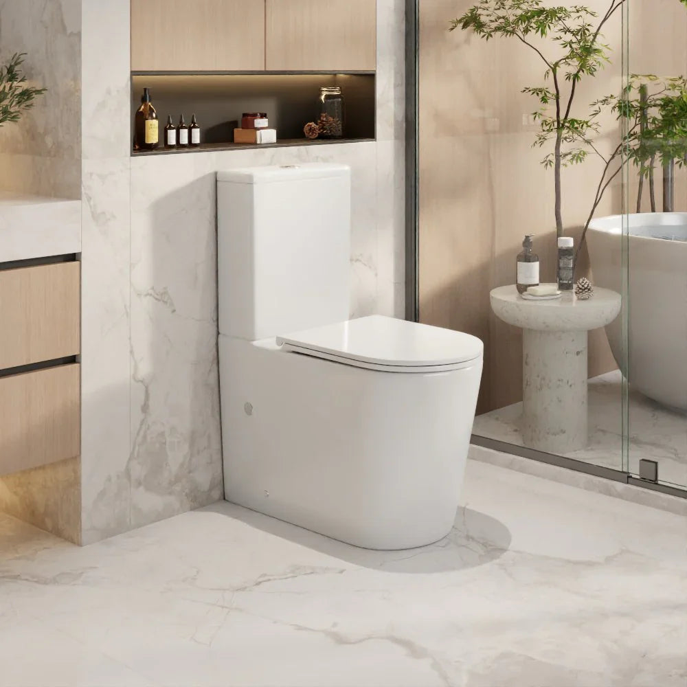 London Rimless Back-to-Wall Toilet Suite